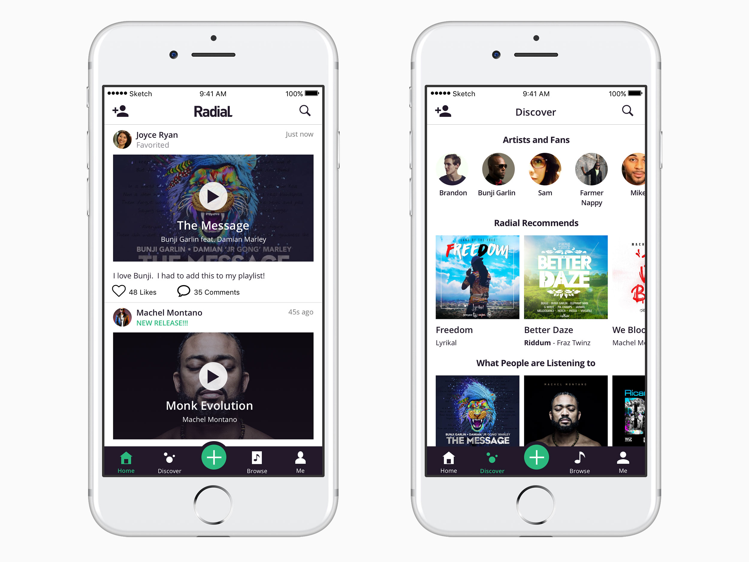 Radial Visual Designs 1